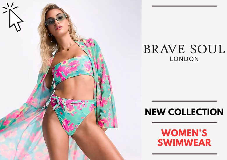 BRAVE SOUL WOMEN'S SWIMWEAR COLLECTION - FROM 2,54 EUR / PIECE